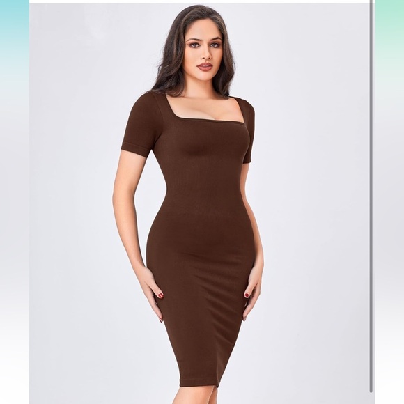 Bodycon Dress for Women Midi Dress Tummy Control Shapewear Dresses Slip

8147 - Picture 3 of 5